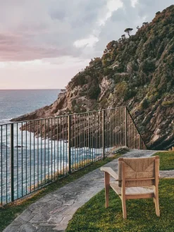 F-Chair Outdoor Loungestol fra GUBI