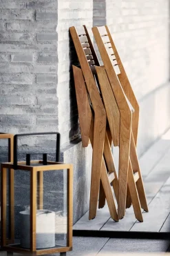 Flip Klapstol med Armlæn fra Cane-line