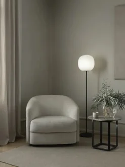 Florence sidebord Ø50, white viola fra New Works