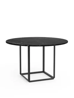 Florence spisebord Ø120, white viola fra New Works