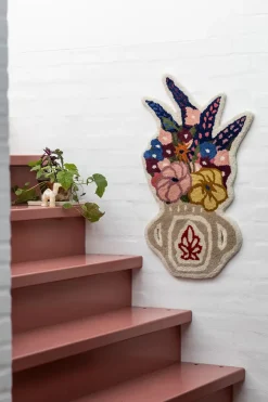 Flower Bouquet Rug fra Bongusta