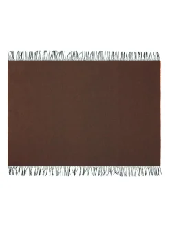 Franja Plaid, green/black fra Silkeborg Uldspinderi