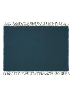 Franja Plaid, green/orange fra Silkeborg Uldspinderi