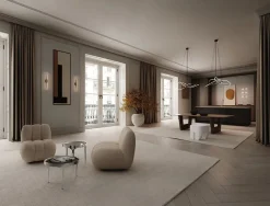 Ghost Chandelier, Mini, Burned Black fra 101 Copenhagen