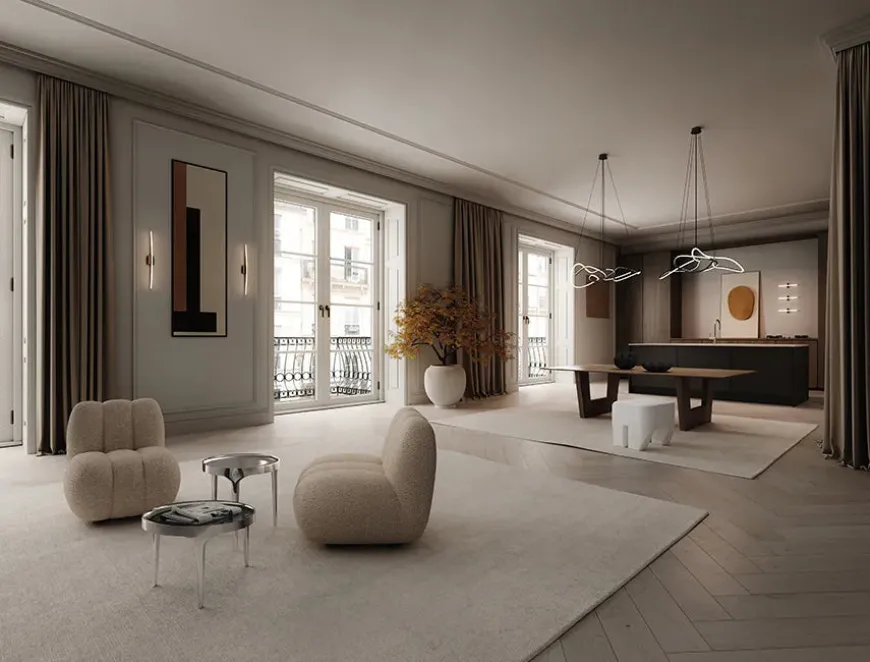 Ghost Chandelier, Mini, Burned Black fra 101 Copenhagen