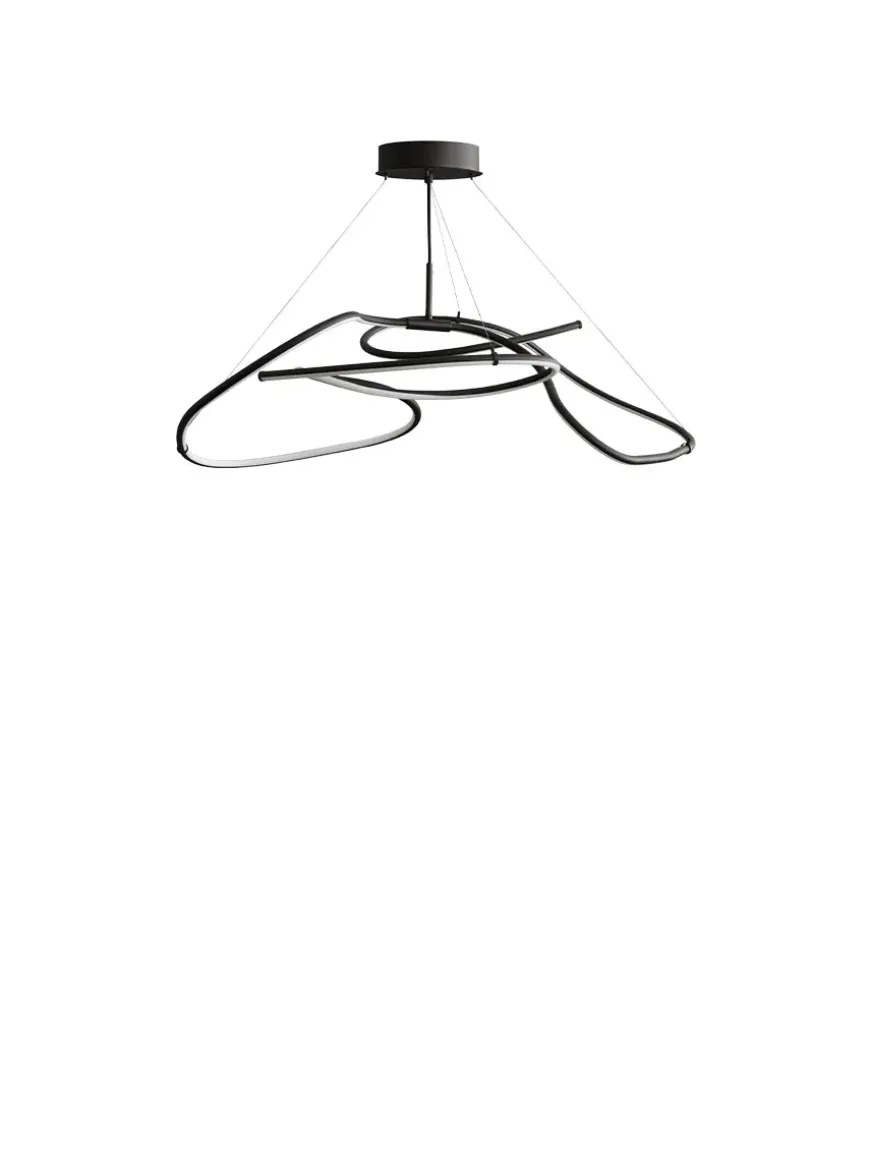 Ghost Chandelier, Mini, Burned Black fra 101 Copenhagen