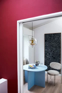 Globe, Coloured Glass pendel Ø40 af Verner Panton