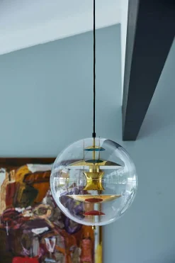 Globe, Glass pendel Ø40 af Verner Panton