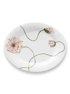 Hammershøi Poppy Ovalt bordfad fra Kähler