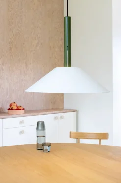 Hook pendant large, green fra Nine