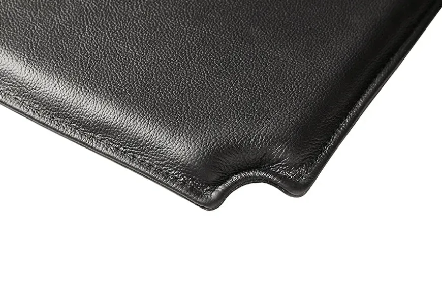 Hynde til Y-stol CH24, sort læder