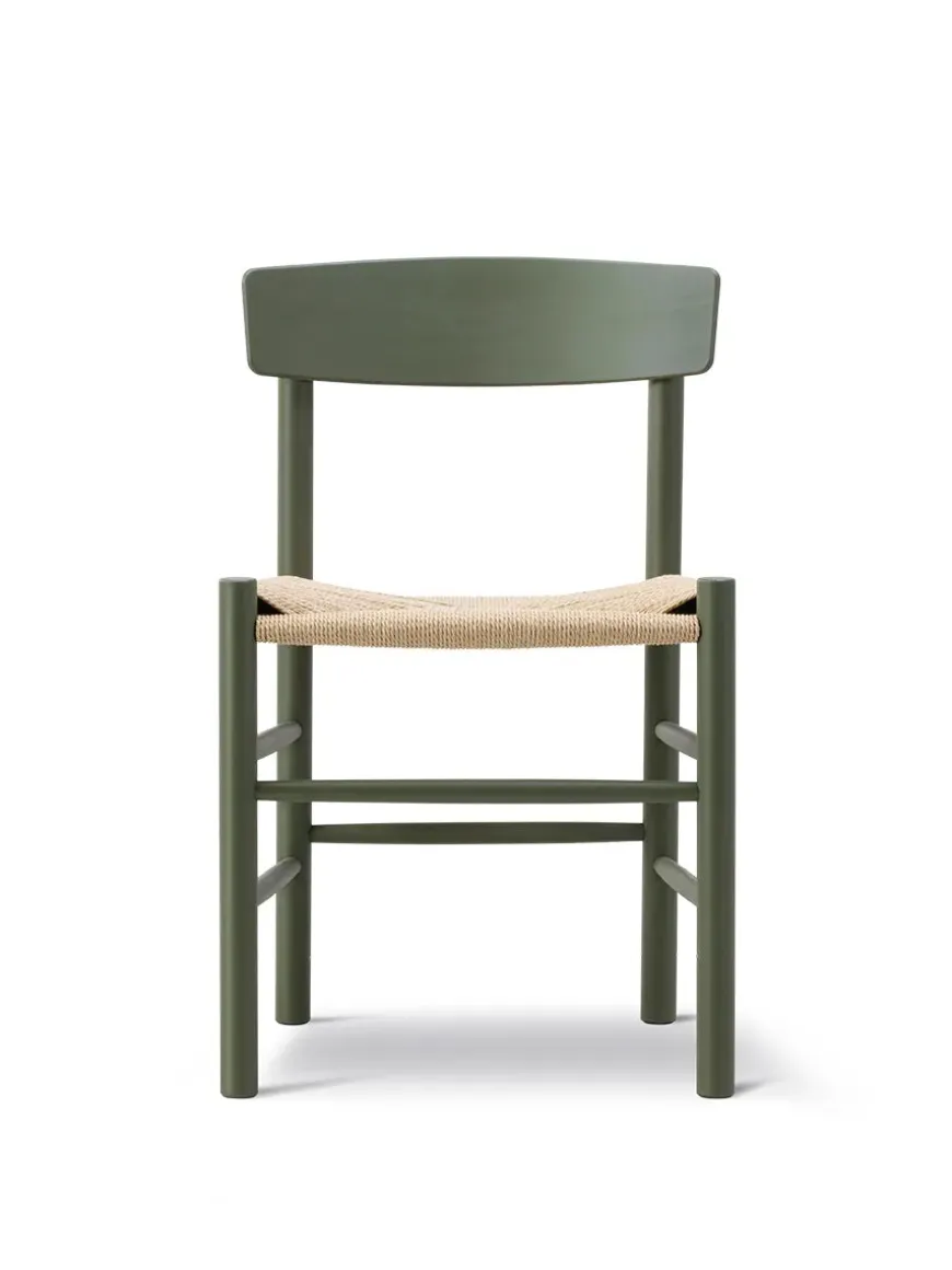 J39 Folkestolen, heritage red af Børge Mogensen