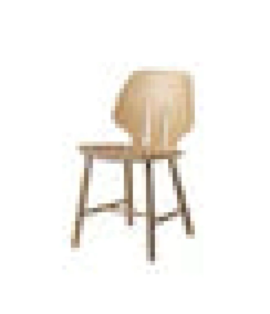 J67 spisebordsstol, lakeret eg fra FDB Møbler