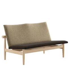 Japan 2 pers. sofa, valnød af Finn Juhl