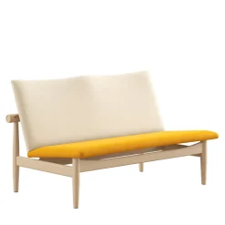 Japan 2 pers. sofa, valnød af Finn Juhl