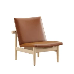 Japan stol, eg olie af Finn Juhl