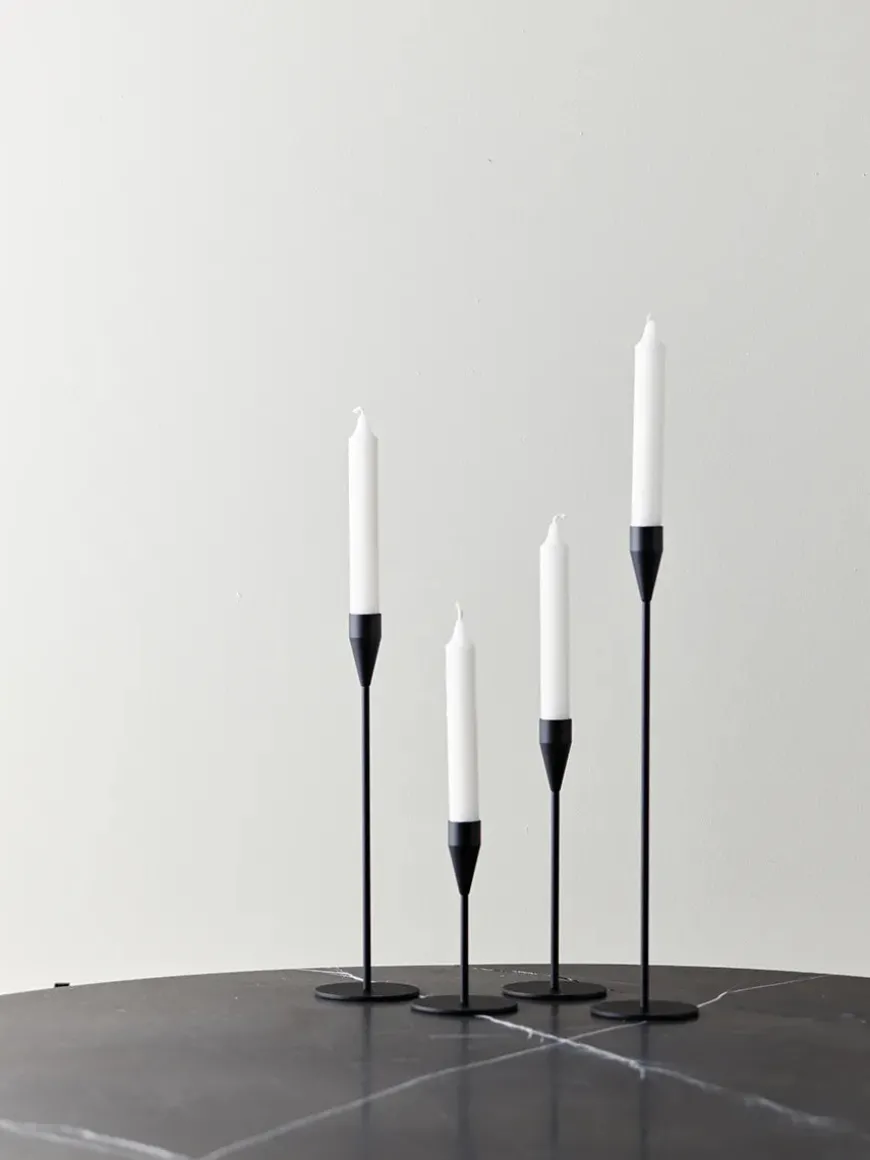 Jupiter Lysestage, messing fra Piet Hein