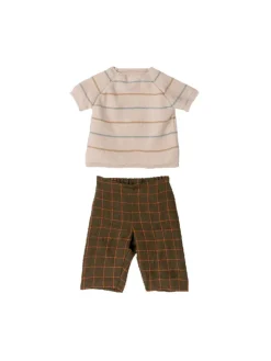 Kanin i bukser og striktøje, størrelse 5 fra Maileg