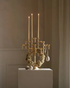 Kertelys til Nagel Lysestage, ginger fra STOFF Nagel