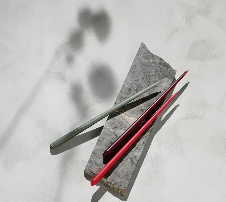 Kertelys til Nagel Lysestage, sand fra STOFF Nagel