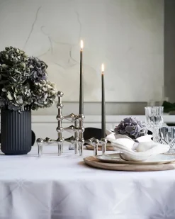 Kertelys til Nagel Lysestage, soft brown fra STOFF Nagel