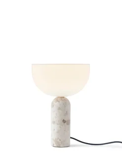 Kizu Bordlampe Small, Black Marble fra New Works