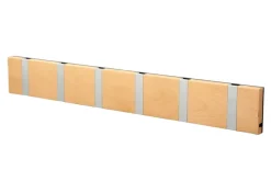 KNAX knagerække med seks knager fra LoCa