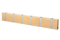 KNAX knagerække med seks knager fra LoCa