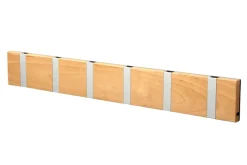 KNAX knagerække med seks knager fra LoCa