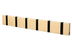 KNAX knagerække med seks knager fra LoCa