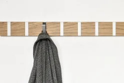 KNAX knagerække med seks knager fra LoCa