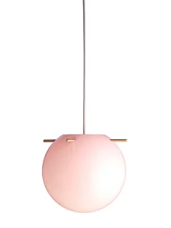 Koi Pendel, rose/brass Ø19 fra Frandsen