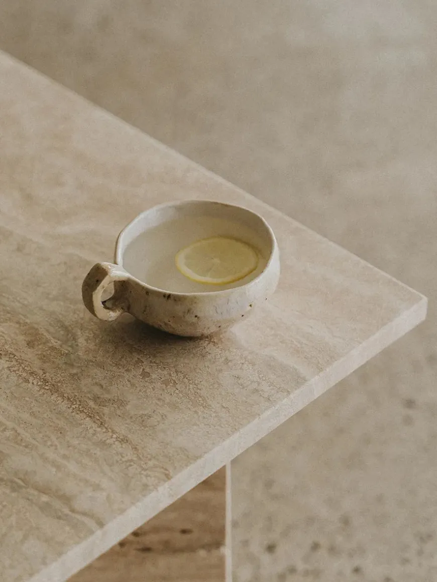 Konkylie Sofabord fra Wabi Sabi Nordic