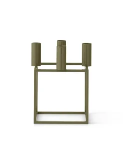 Kubus 4 Lysestage, bruneret kobber fra Audo Copenhagen