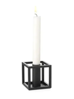 Kubus 1 Lysestage, hvid fra Audo Copenhagen