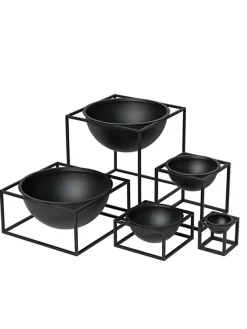 Kubus Bowl Mini guldbelagt fra Audo Copenhagen