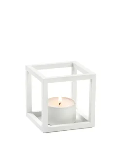 Kubus T Lysestage, hvid fra Audo Copenhagen