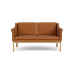 L45 MK154 2 pers. sofa, cognac læder af Mogens Koch