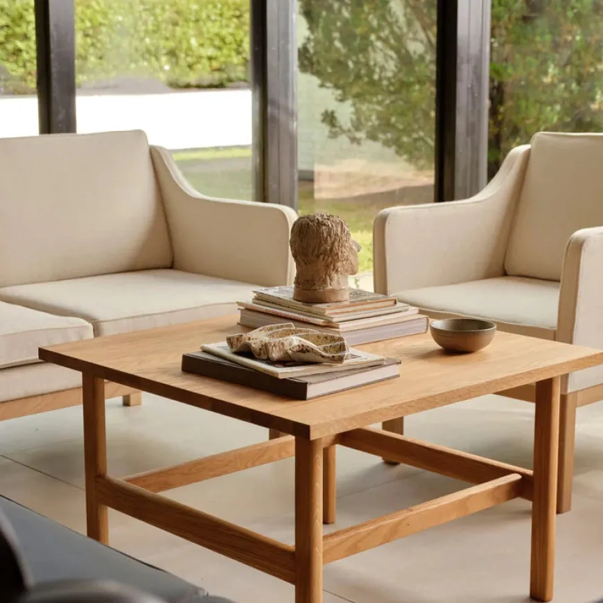 L45 MK154 2 pers. sofa, cognac læder af Mogens Koch