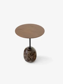 Lato bord LN8, Deep Green & Verde Alpi Marble fra &Tradition