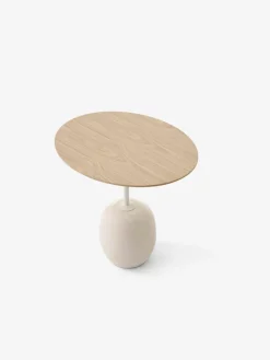 Lato bord LN8, Deep Green & Verde Alpi Marble fra &Tradition