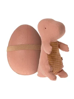 Lille Gantosaurus i æg, gammel rosa fra Maileg