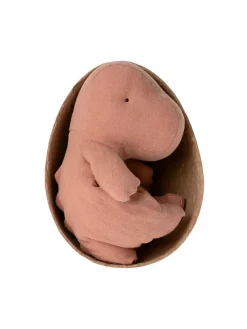 Lille Gantosaurus i æg, mørk petrol fra Maileg