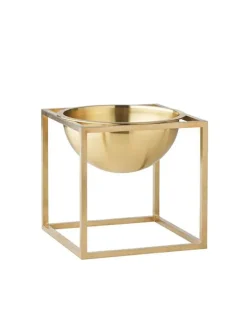 Lille Kubus Skål, guldbelagt fra Audo Copenhagen