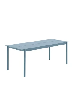 Linear Steel Table, 220x90 cm fra Muuto
