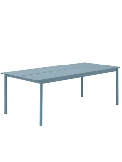 Linear Steel Table, 220x90 cm fra Muuto