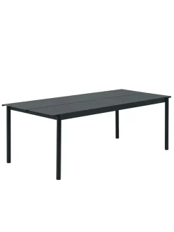 Linear Steel Table, 220x90 cm fra Muuto