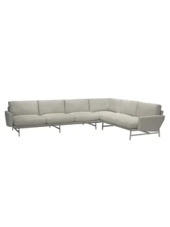 Lissoni PL117S Hjørnesofa, Clay 012 fra Fritz Hansen