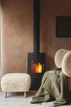 Livø Plaid, seaweed fra Silkeborg Uldspinderi