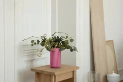 Lyngbyvasen blå glas fra Lyngby Porcelæn